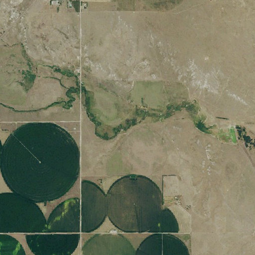 Aerial imagery of Foerster Branch, NE