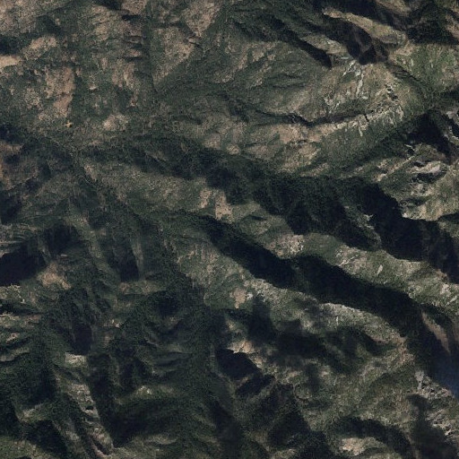 Aerial imagery of Mormon Spring, AZ