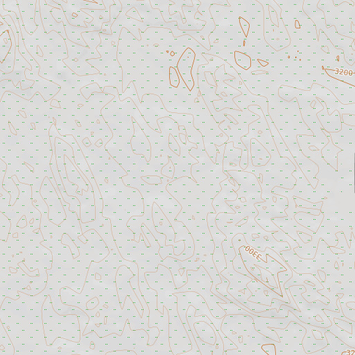 OpenTopoMap map of Hill Ranch, NE