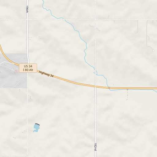 OpenStreetMap map of Immanuel School, NE