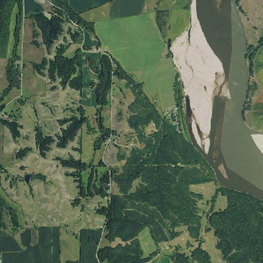 Aerial imagery of Indian Hill, NE