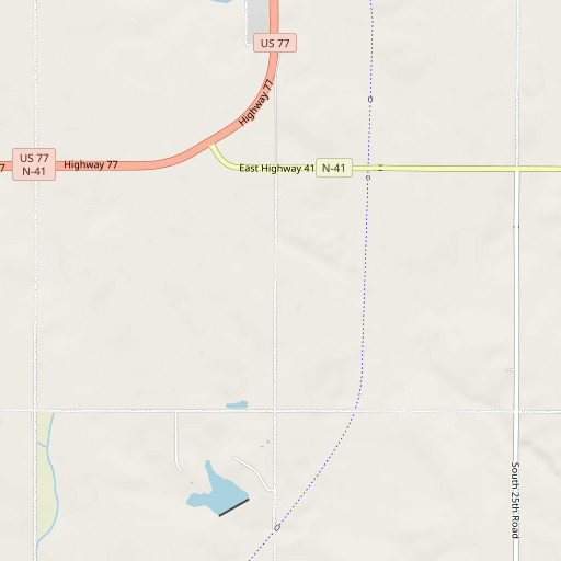 OpenStreetMap map of Jackson School (historical), NE