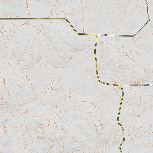 OpenTopoMap map of Licking School, NE