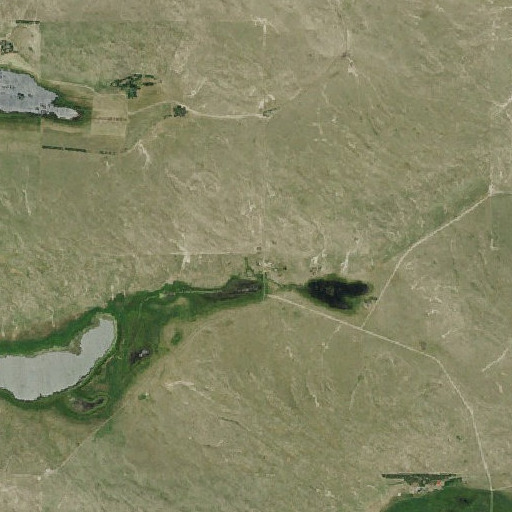 Aerial imagery of Locust School, NE