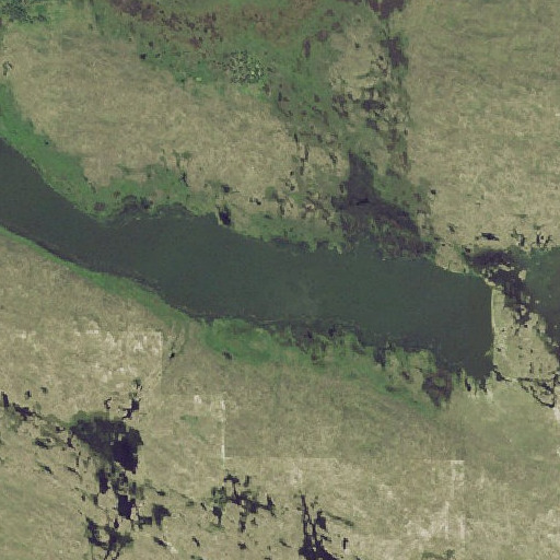 Aerial imagery of Long Lake, NE