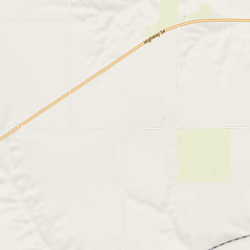 OpenStreetMap map of North Riverside School, NE