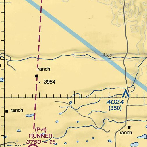 FAA VFR chart of North Valley, NE