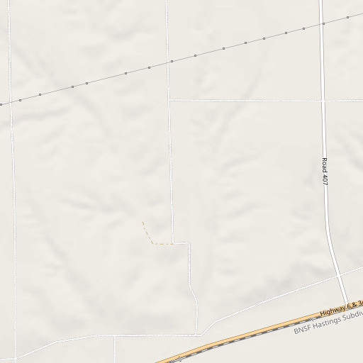 OpenStreetMap map of North Valley School, NE