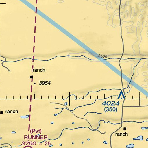 FAA VFR chart of North Valley School, NE