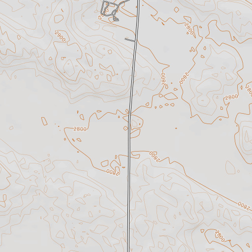 OpenTopoMap map of North Wrage School, NE