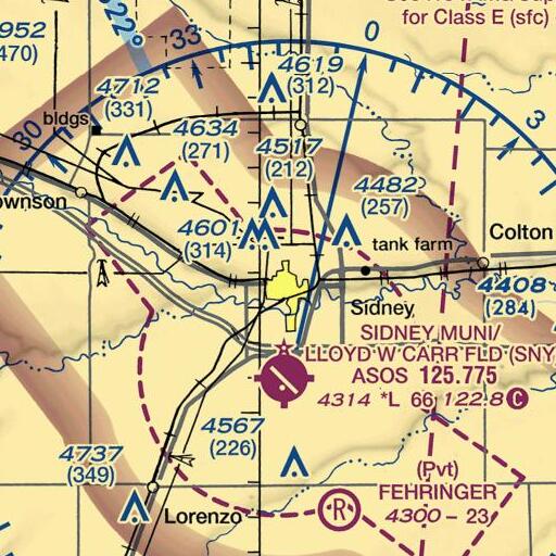 FAA VFR chart of Northside Park, NE