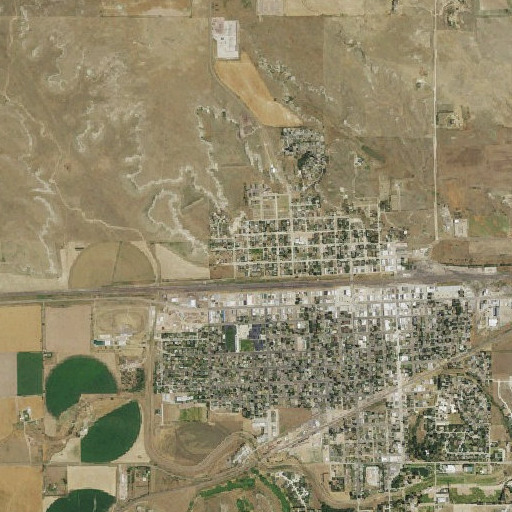 Aerial imagery of Northside Park, NE