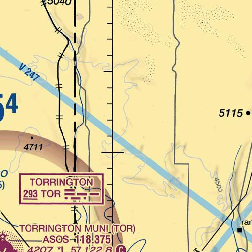 FAA VFR chart of Northwest Windmill, NE