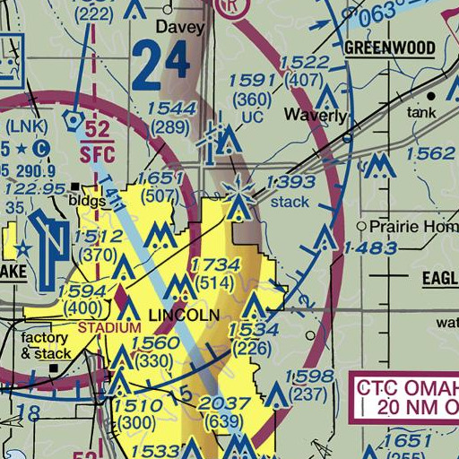 FAA VFR chart of Norwood Park Elementary School, NE