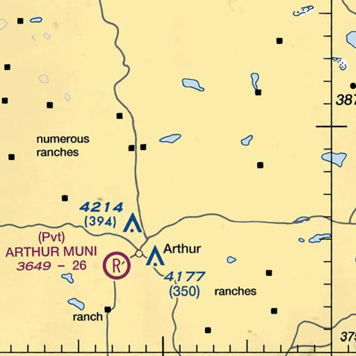 FAA VFR chart of Nostrum Valley, NE
