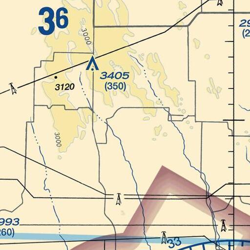 FAA VFR chart of Pancake Valley, NE