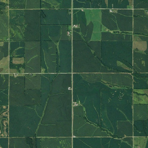 Aerial imagery of Parson School, NE