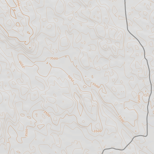 OpenTopoMap map of Smith Lake, NE