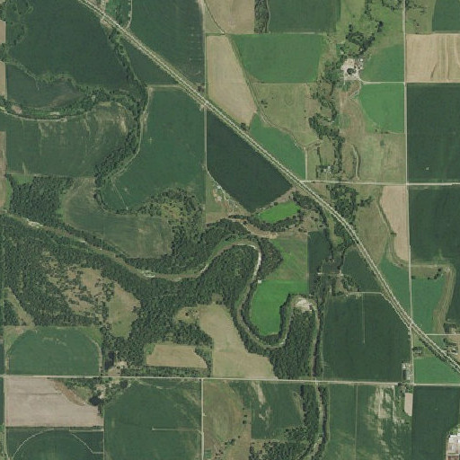 Aerial imagery of Spring Creek, NE