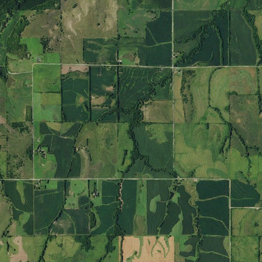 Aerial imagery of Spring Creek, NE