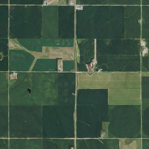 Aerial imagery of Sunshine School (historical), NE