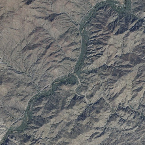 Aerial imagery of Ash Creek, AZ