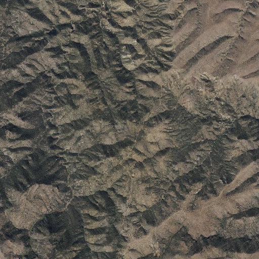 Aerial imagery of Mud Spring, AZ