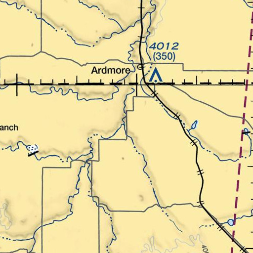 FAA VFR chart of District 23 Elementary School, NE