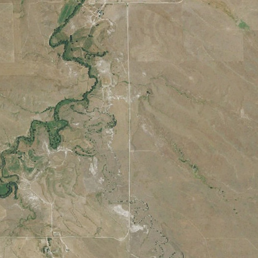 Aerial imagery of District 23 Elementary School, NE