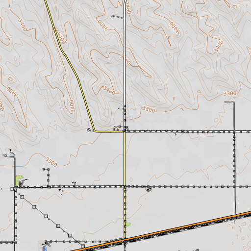 OpenTopoMap map of School Number 14, NE