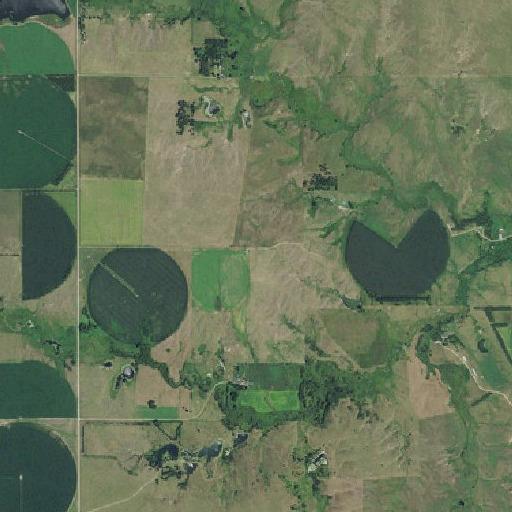 Aerial imagery of School Number 155, NE