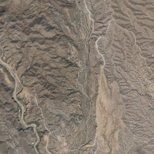 Aerial imagery of Mud Spring, AZ