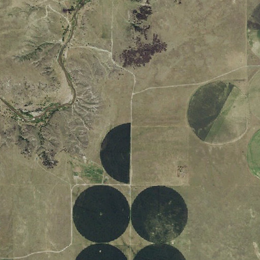 Aerial imagery of School Number 34, NE