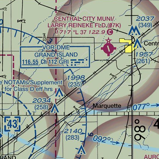 FAA VFR chart of School Number 39, NE