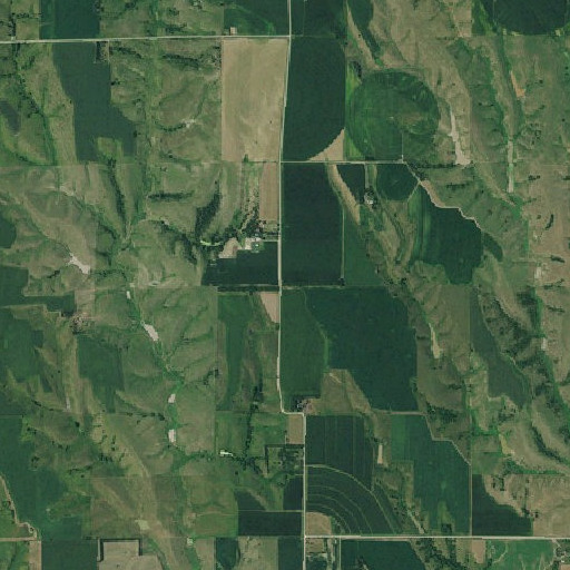 Aerial imagery of School Number 43, NE