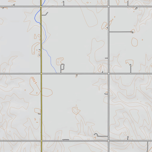 OpenTopoMap map of School Number 43, NE