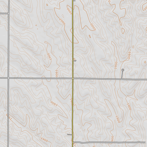 OpenTopoMap map of School Number 44, NE