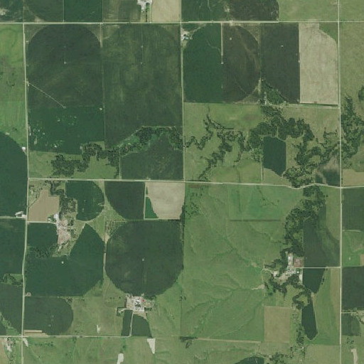 Aerial imagery of School Number 45, NE