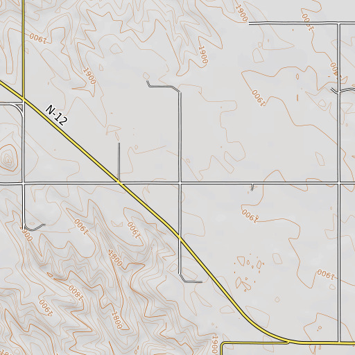 OpenTopoMap map of School Number 49, NE