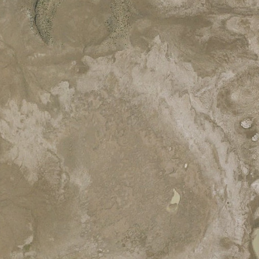 Aerial imagery of Boulder Flat, NV