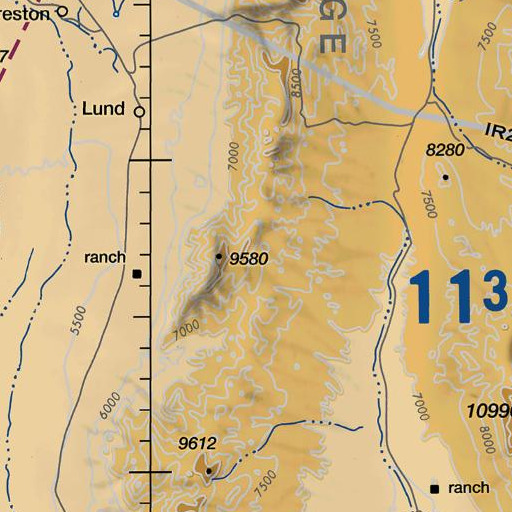 FAA VFR chart of Carter Spring, NV