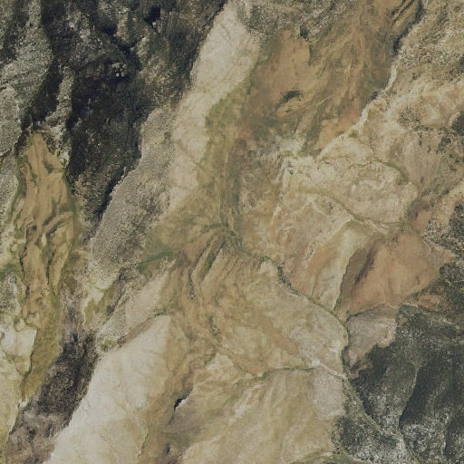 Aerial imagery of Carter Spring, NV