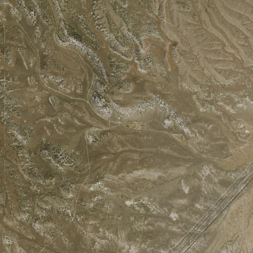 Aerial imagery of Cobre Well, NV