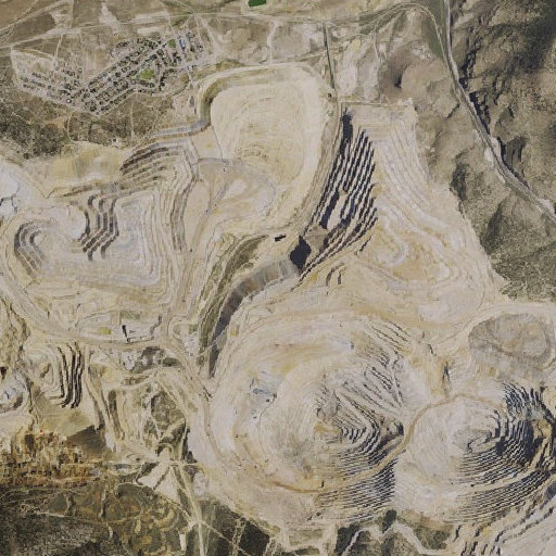 Aerial imagery of Deep Ruth Shaft, NV