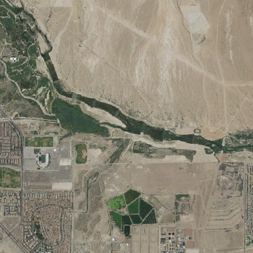 Aerial imagery of Duck Creek, NV