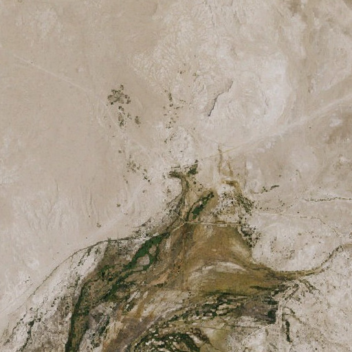 Aerial imagery of Fairbanks Spring, NV