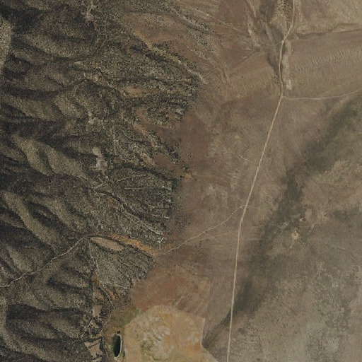 Aerial imagery of Fera Well, NV