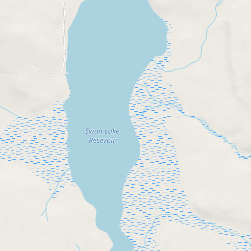 OpenStreetMap map of Fish Creek, NV