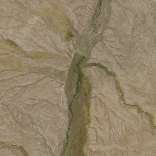 Aerial imagery of Lone Mountain Creek, NV