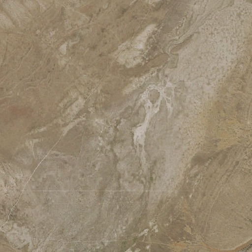 Aerial imagery of Long Valley Wash, NV